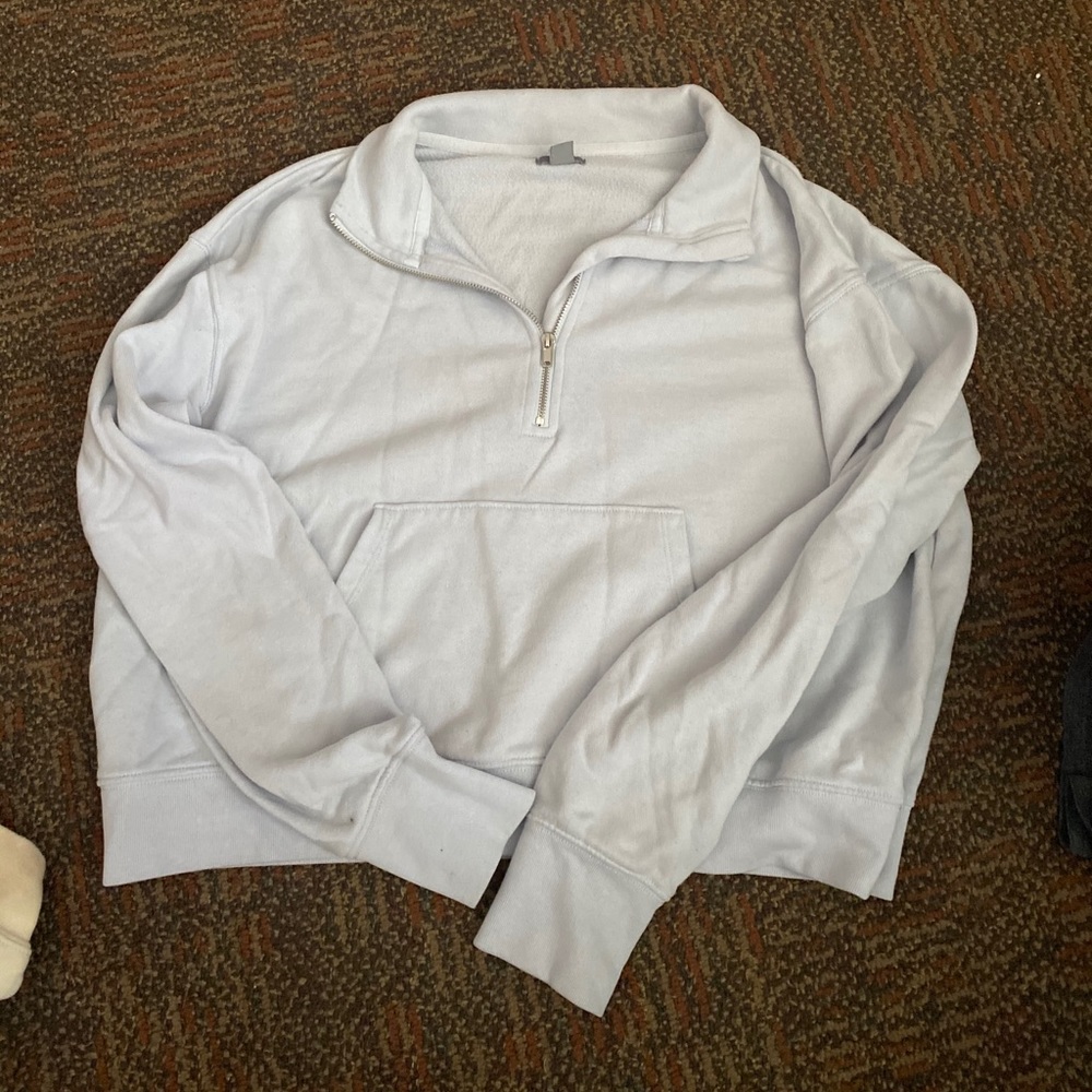Cropped Quarter Zip